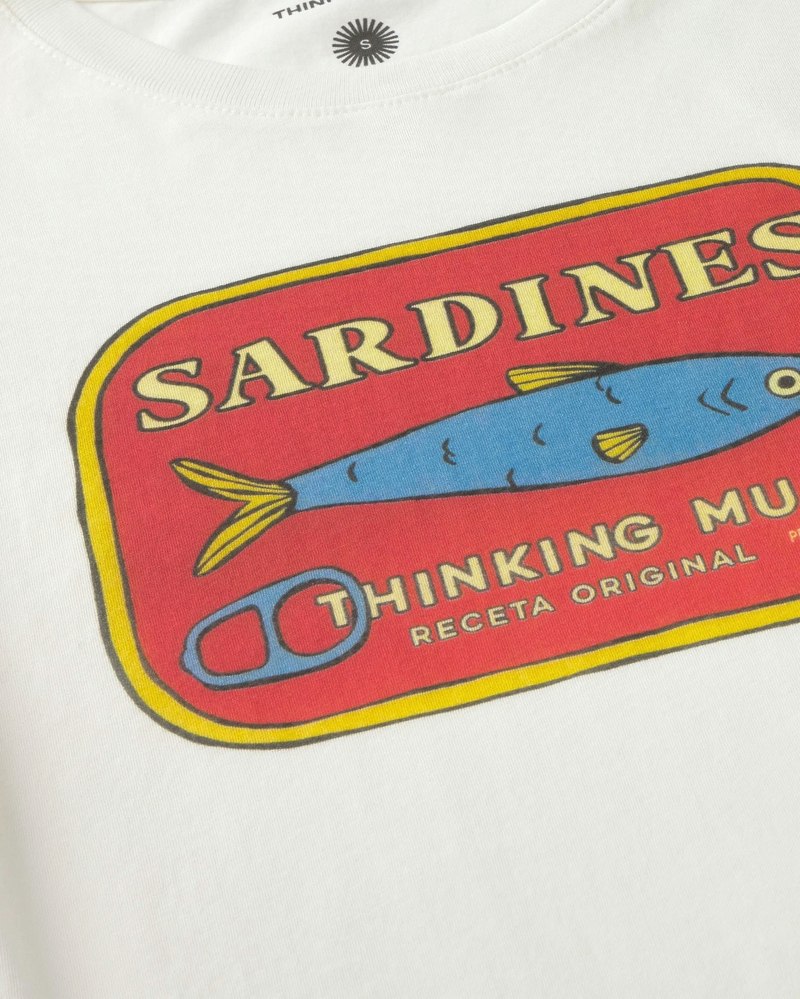 Thinking MU Mirna Sardines Slim T-Shirt