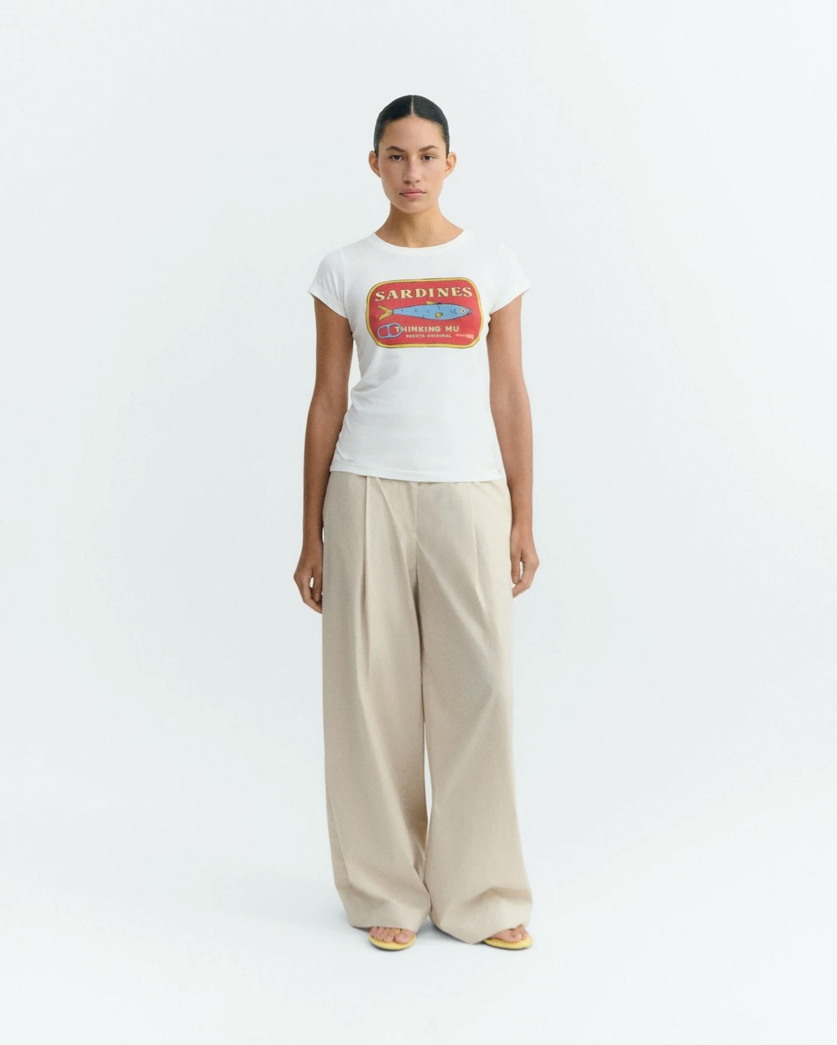 Thinking MU Mirna Sardines Slim T-Shirt - Image 5 of 6