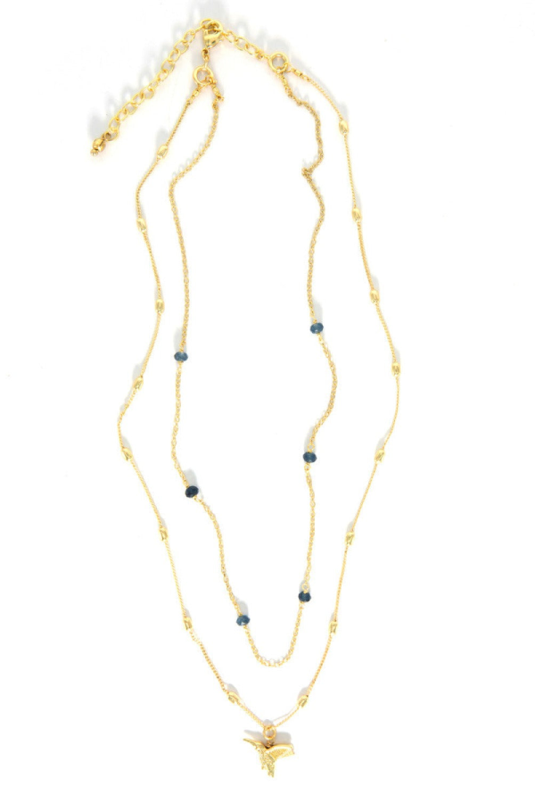 Fair Anita Hummingbird Convertible Necklace