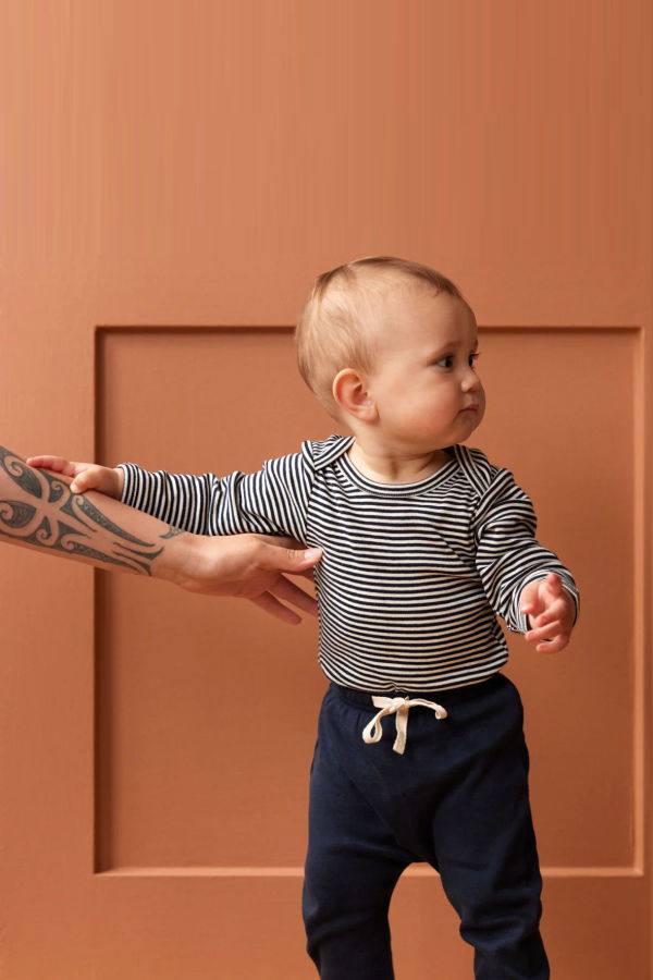KIDS Nature Baby Cotton Longsleeve Bodysuit