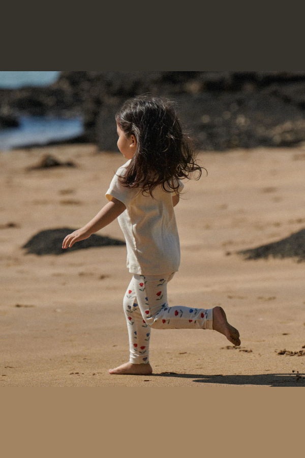 KIDS Nature Baby Delphine Blooms Print Leggings