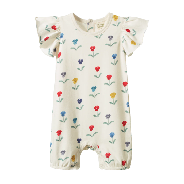 KIDS Nature Baby Tilly Suit Delphine Blooms Print Romper