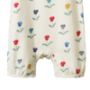 KIDS Nature Baby Tilly Suit Delphine Blooms Print Romper - Thumbnail 3
