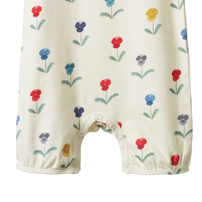 KIDS Nature Baby Tilly Suit Delphine Blooms Print Romper