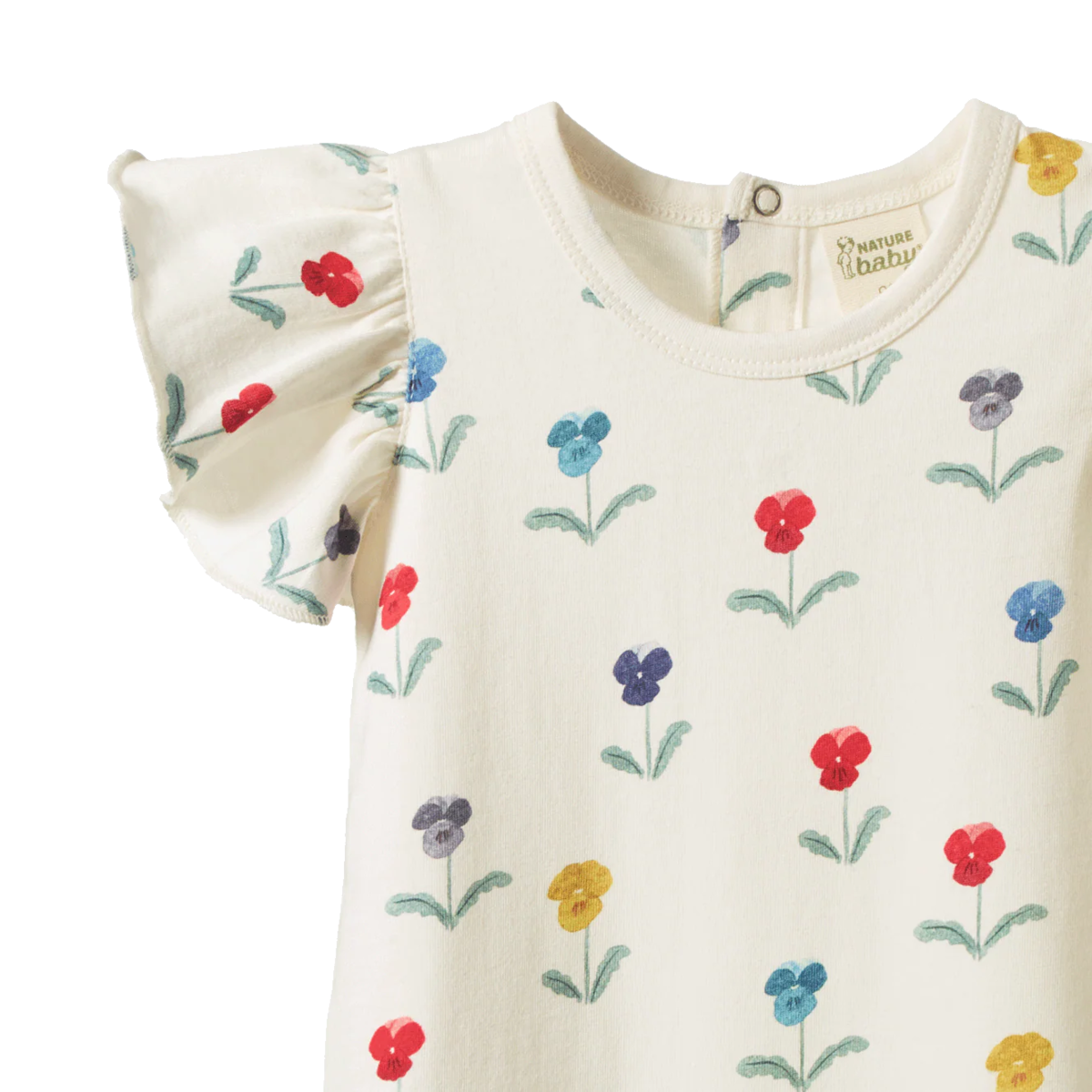 KIDS Nature Baby Tilly Suit Delphine Blooms Print Romper - Image 4 of 4