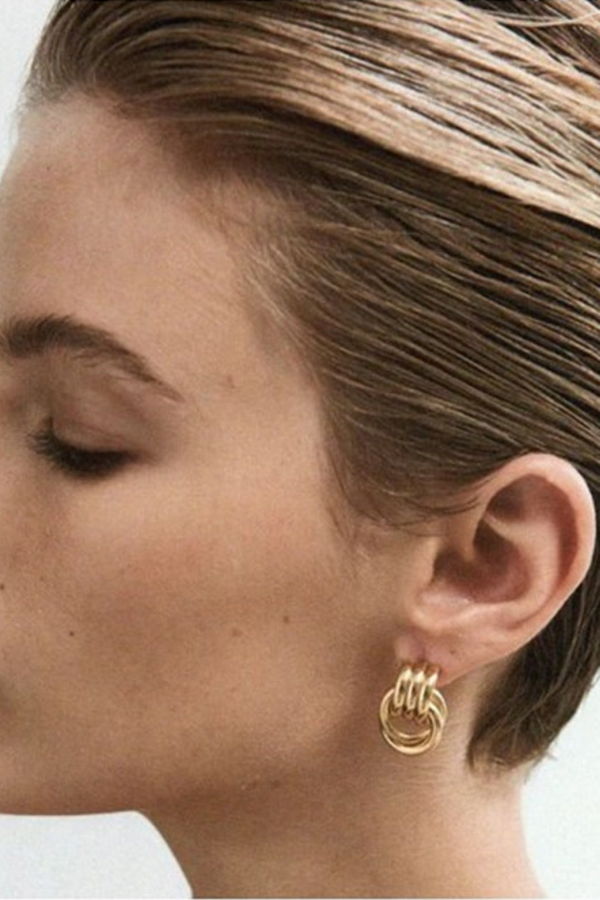 Heaven Mayhem Baby Knot Earrings
