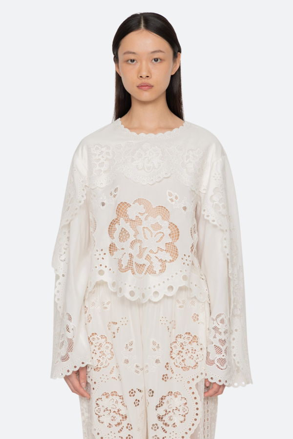 Sea NY Gardener Long Sleeve Top