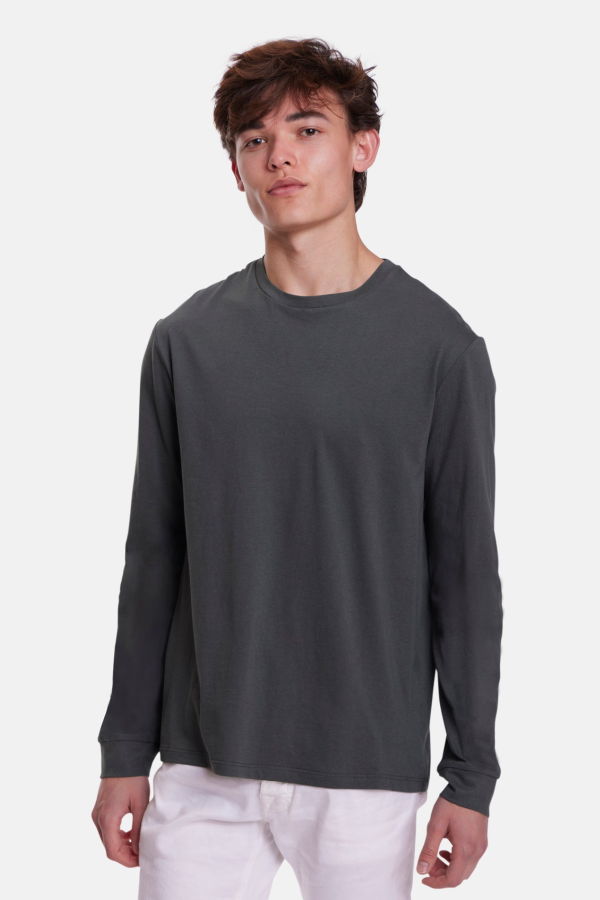 Blue&Cream Luxe Long Sleeve Tee