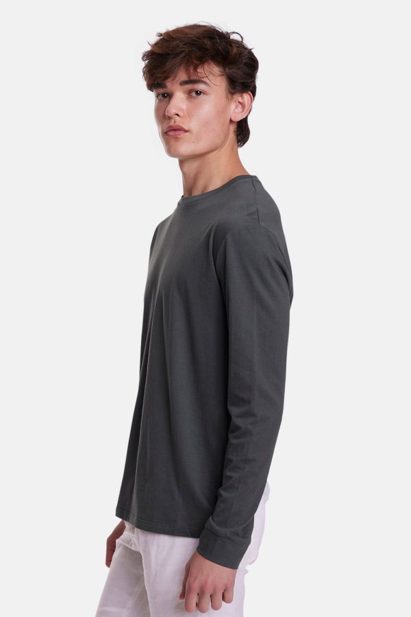 Blue&Cream Luxe Long Sleeve Tee