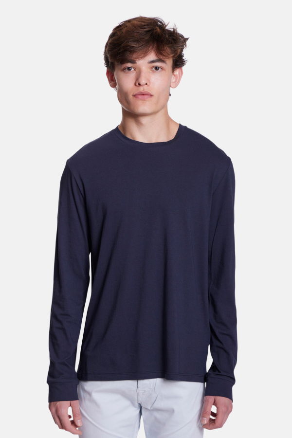 Blue&Cream Luxe Long Sleeve Tee