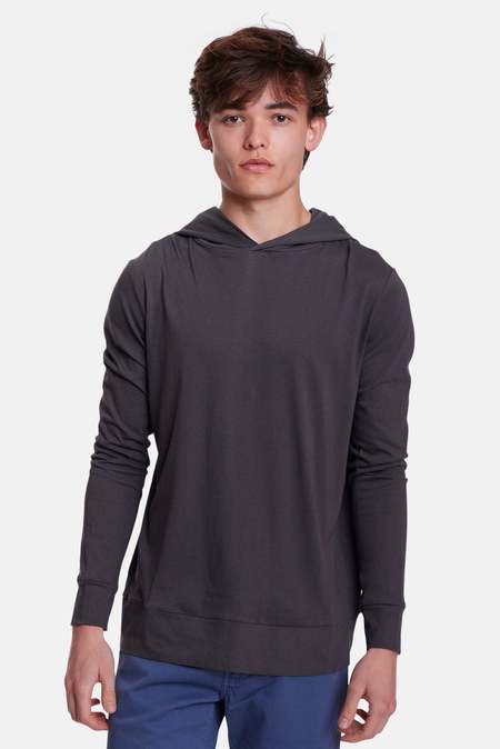COMMON DIVISOR Ortler Zip-Up Hoodie - Black | Garmentory