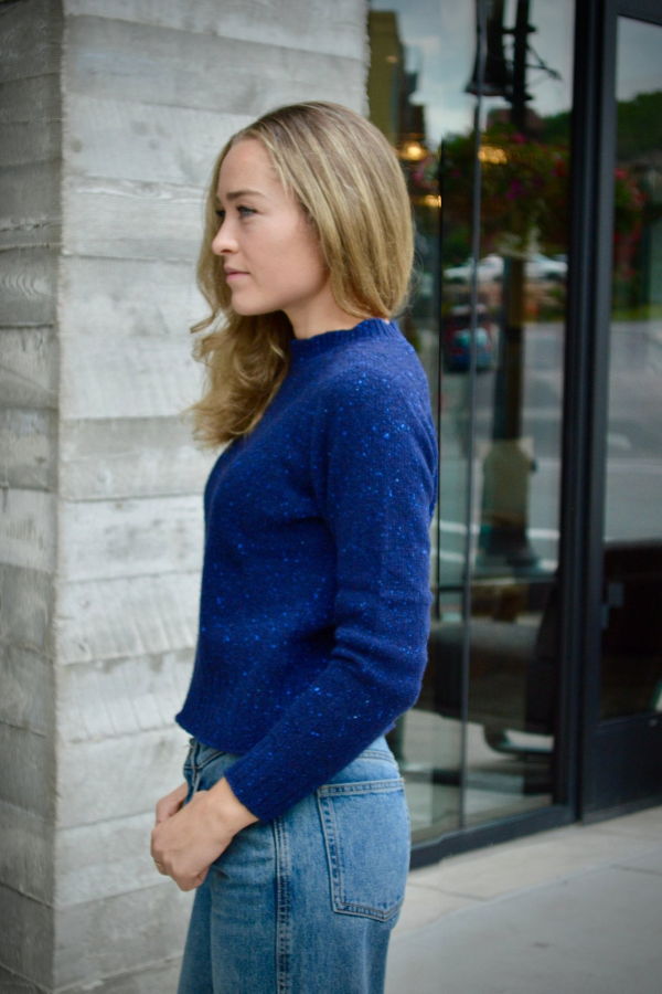 MJWatson Pullover Crew Sweater - Navy