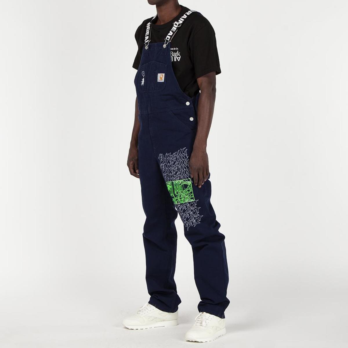 Brain Dead x Carhartt WIP Bib Overall - Navy | Garmentory