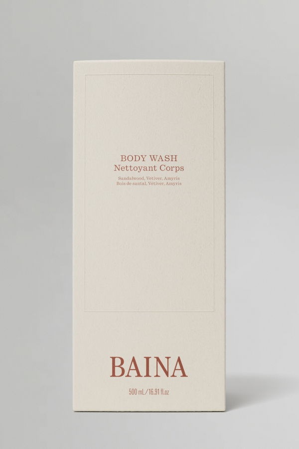 Baina Ebon Veil Body Wash
