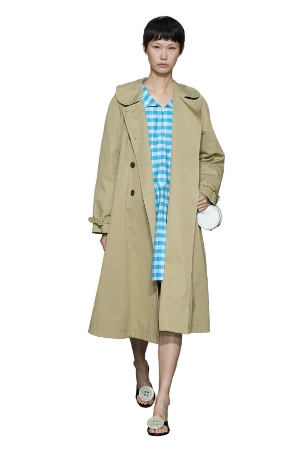 Sandy Liang Henley Trench - Sand