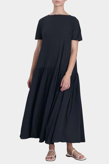 Aya Muse SSENSE Exclusive Black Knit Merano Dress | Garmentory