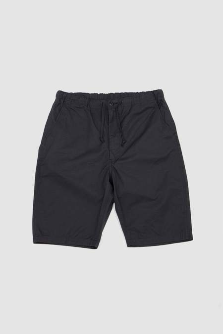 Orslow Super Dad Fit Shorts - Black Denim Stone | Garmentory