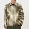 Universal Works Aberdeen Lincot Zip Shirt - Olive - Thumbnail 1