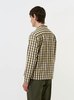 Universal Works Aberdeen Lincot Zip Shirt - Olive - Thumbnail 7