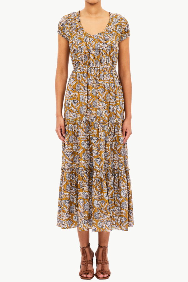 Ulla Johnson Alexi Midi Dress - Fennel Blossom
