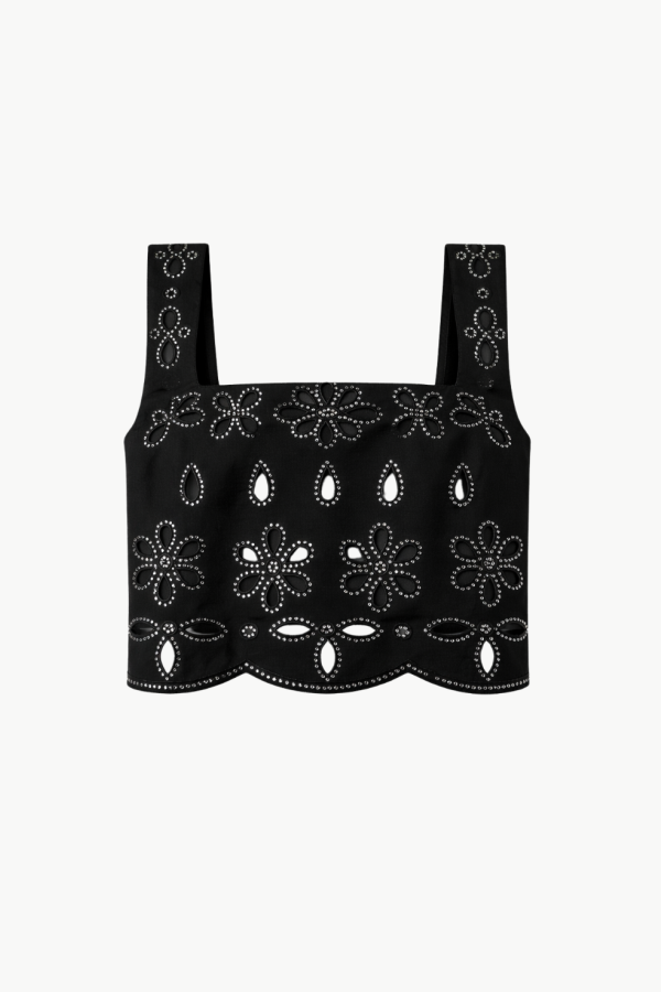 Hemant & Nandita Boxy Top - Black