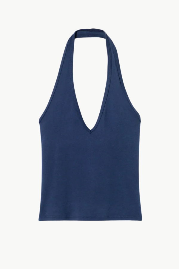 Nili Lotan Britt Halter Top - Admiral Blue