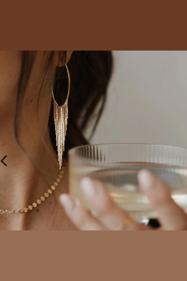 Romi Cascading Hoops Earrings - Gold Filled