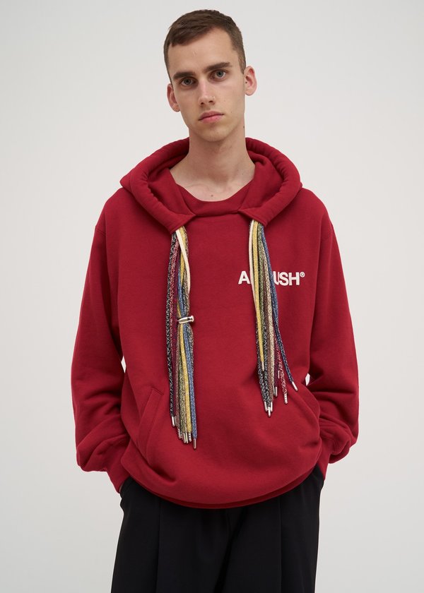 Ambush Multi Cord Hoodie - Red | Garmentory