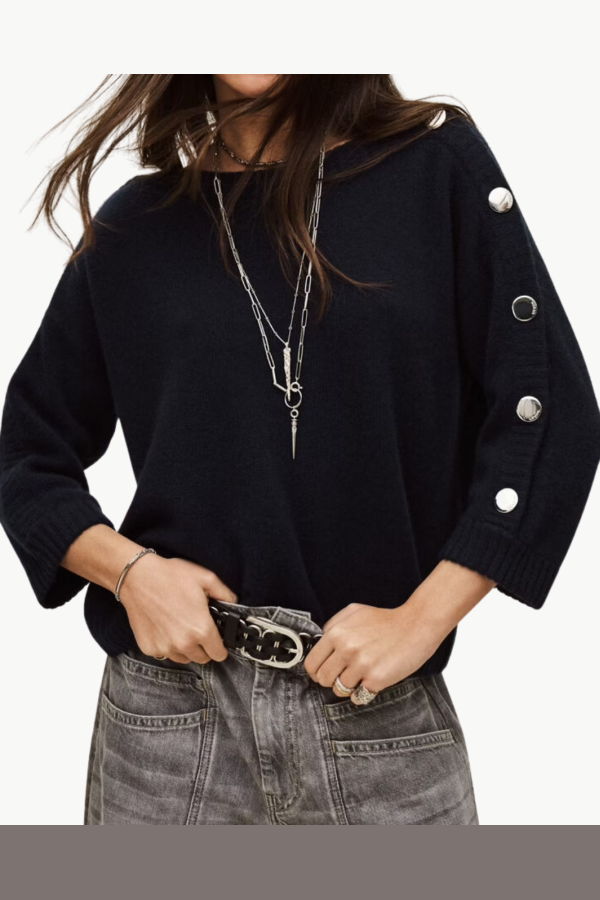 Ba&sh Classy Jumper - Navy