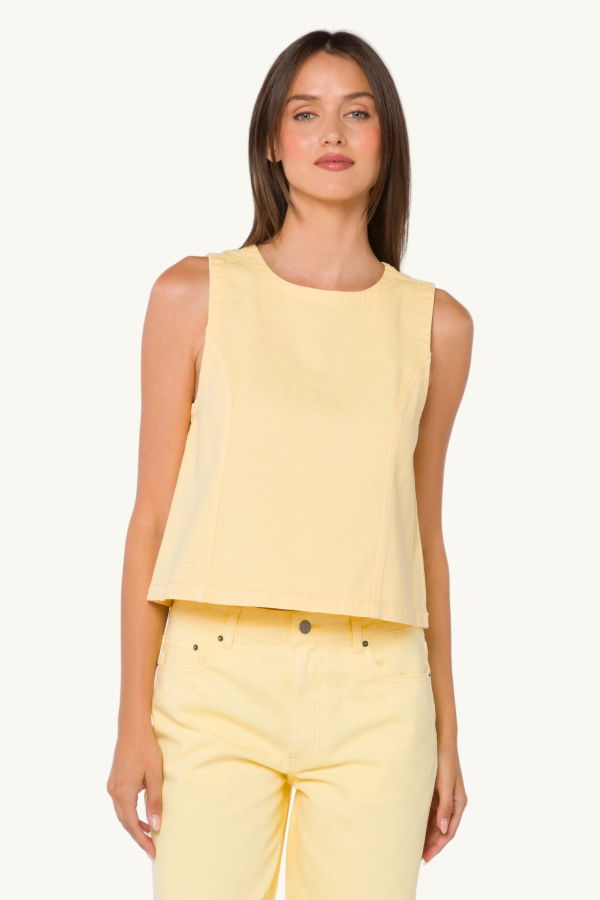 Velvet Heart Sole Denim Tank