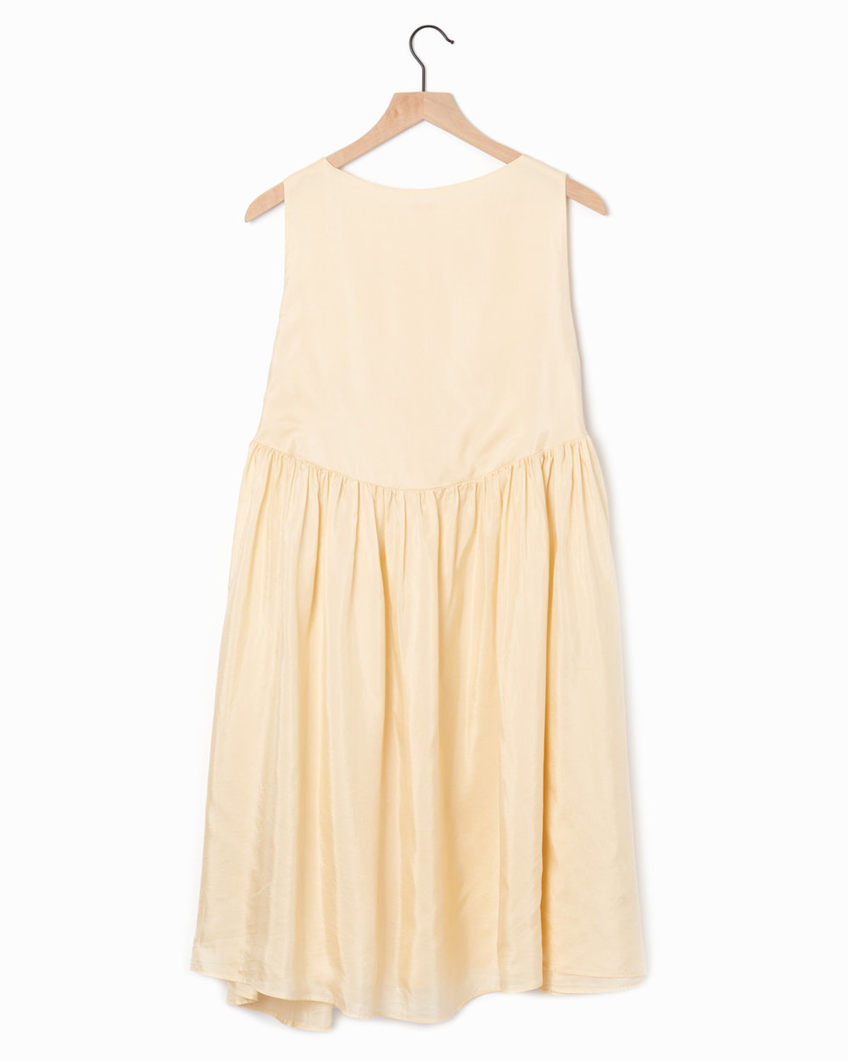 A Punto B Silk Habotai Dress - butter - Image 2 of 4