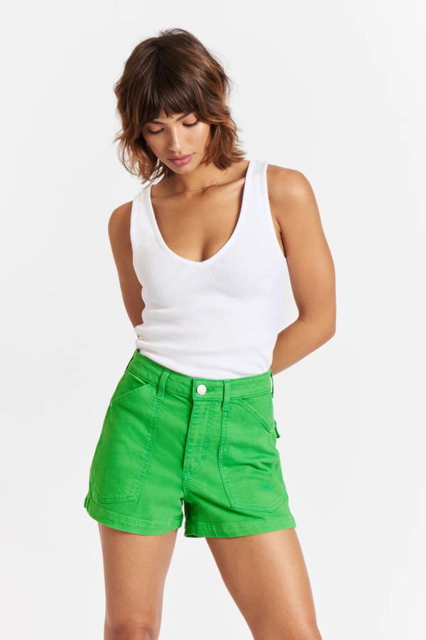 amo denim Deeply Tank - White