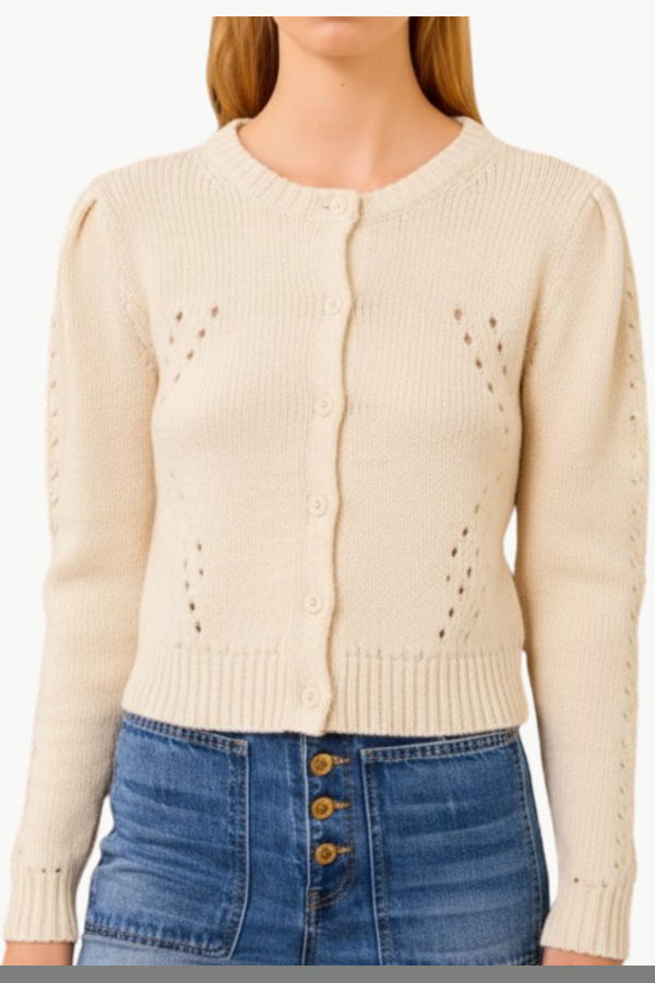 Ulla Johnson Delphina Cardigan - Cowrie