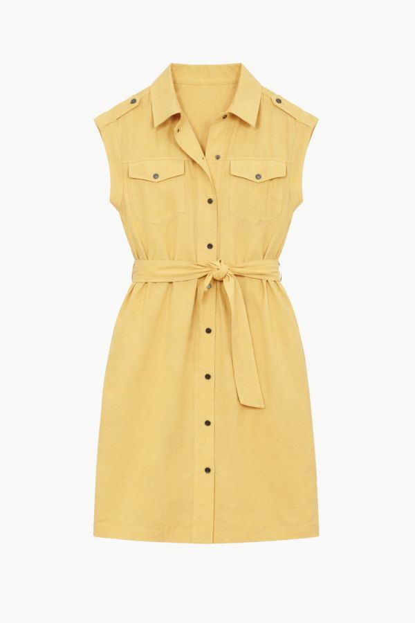 Ba&sh Diala Mini Dress - Paille