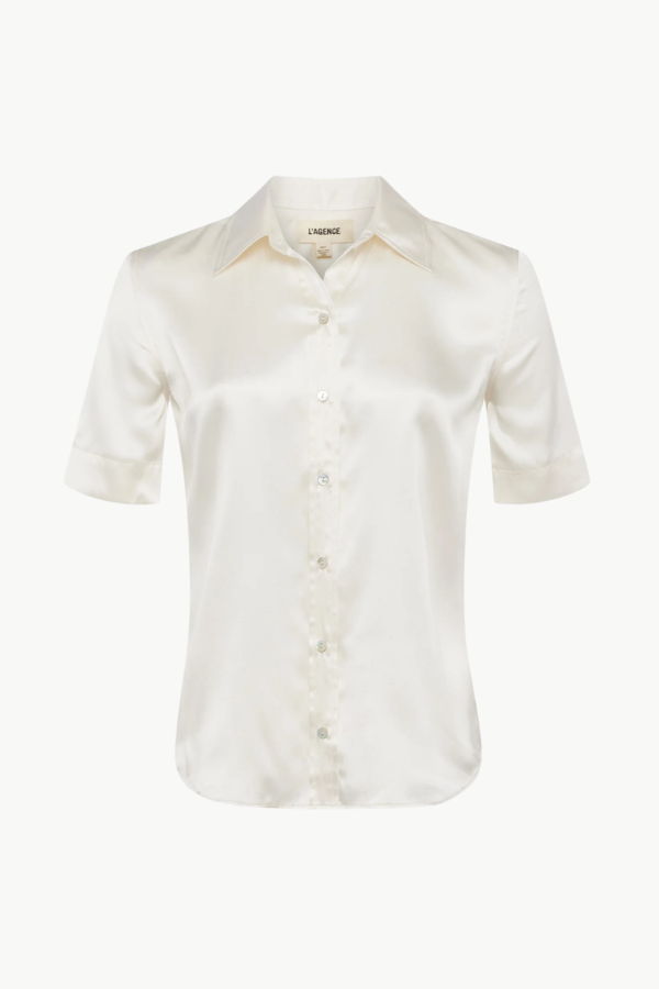 L'agence Ellah Silk Blouse - Ivory