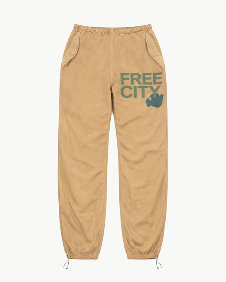 FreeCity LARGE Flap/Snap Matte/Satin Airjump Pant - Red Plant