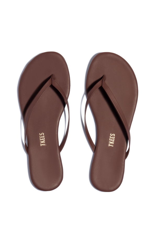 TKEES Foundations Matte Flip-Flops - Cappuccino