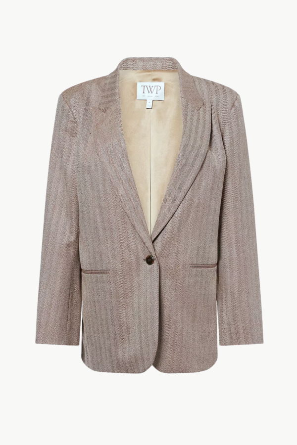TWP Girl Boy Girl Blazer - Mustang/Kelp