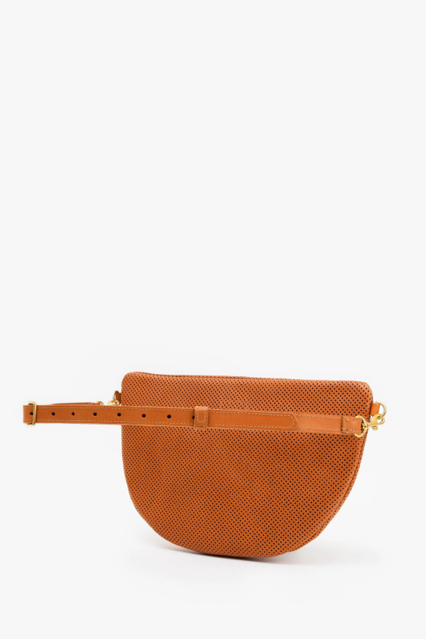 Clare V. Grande Fanny Bag - Cuoio Perf