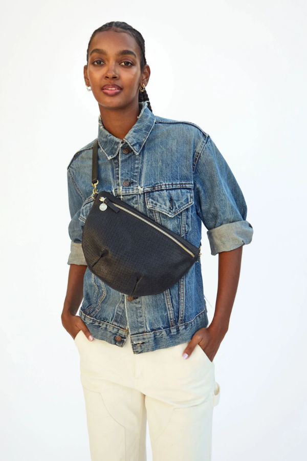 Clare V. Grande Fanny Bag - Black