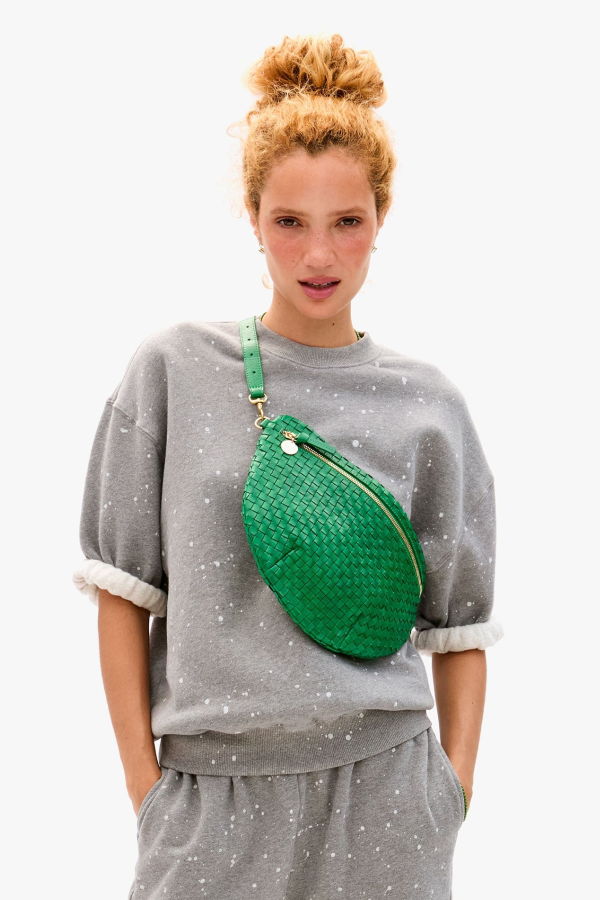 Clare V. Grande Fanny Bag - Grass
