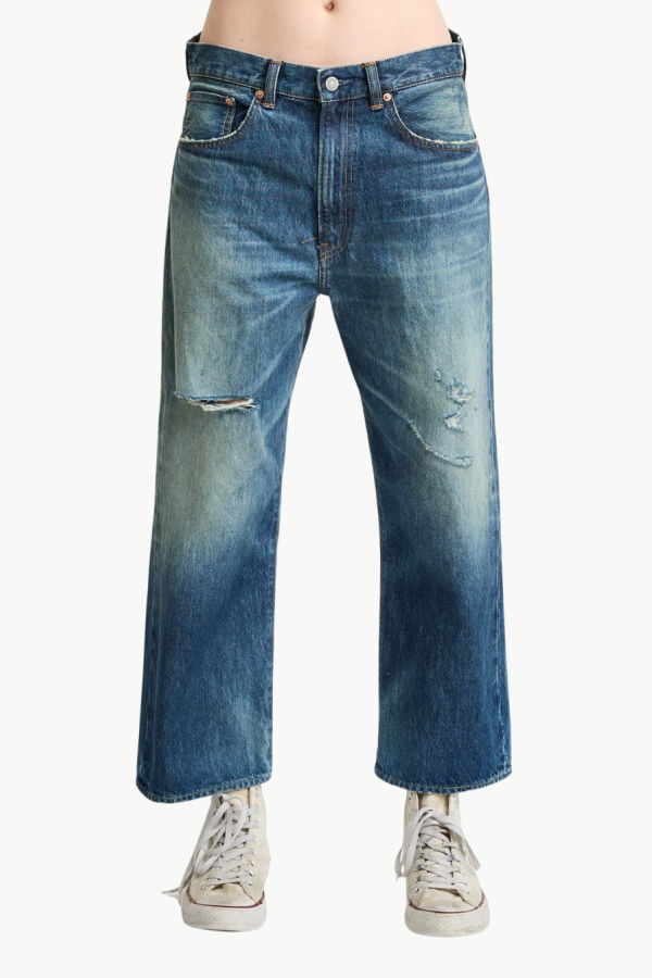 DENIMIST Haisley Slouch Boyfriend Jean - Esher Blue