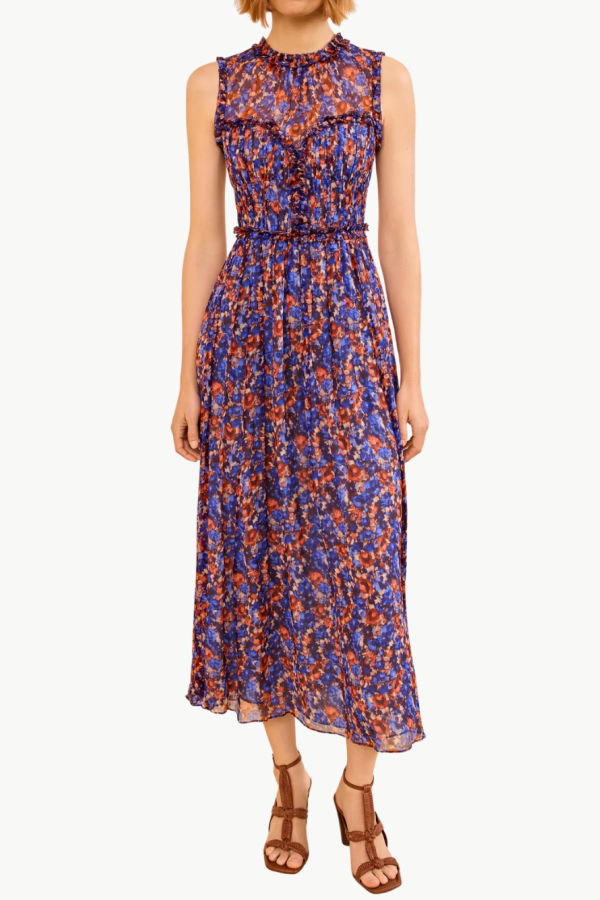 Ulla Johnson Kasia Silk Dress - Violet