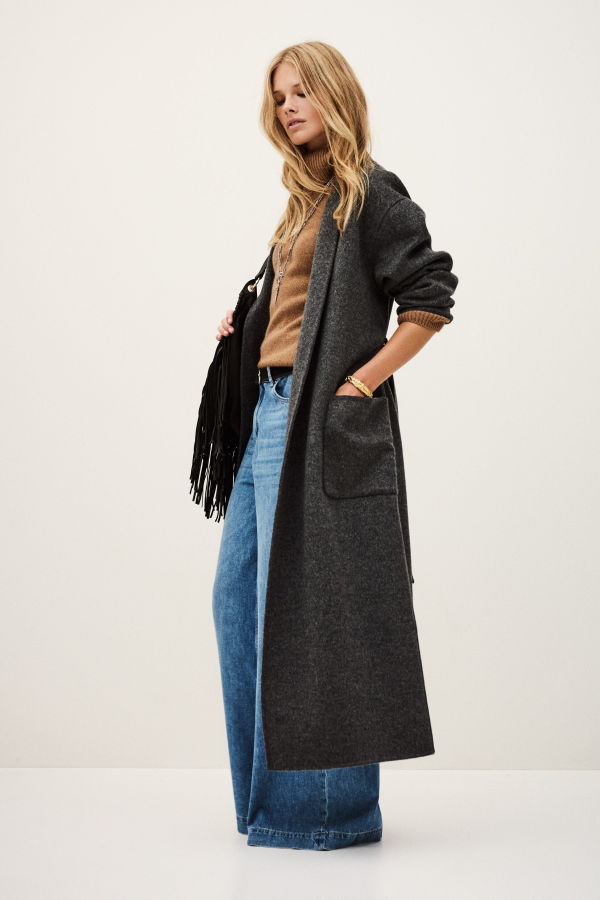 Ba&sh Kay Coat - Anthracite