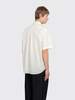 ssstein Suvin Cotton Oversized Short Sleeve Shirt - Yellow - Thumbnail 3