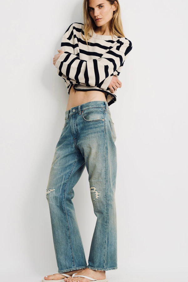 DENIMIST Lindsay Slim Boyfriend Jean - Reed Indigo