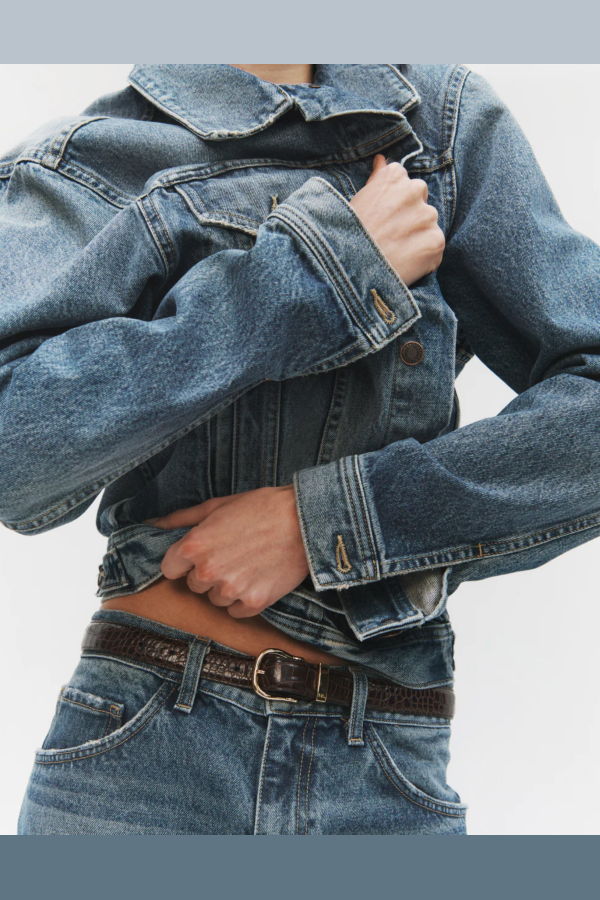 Nili Lotan Louise Belt - Dark Brown