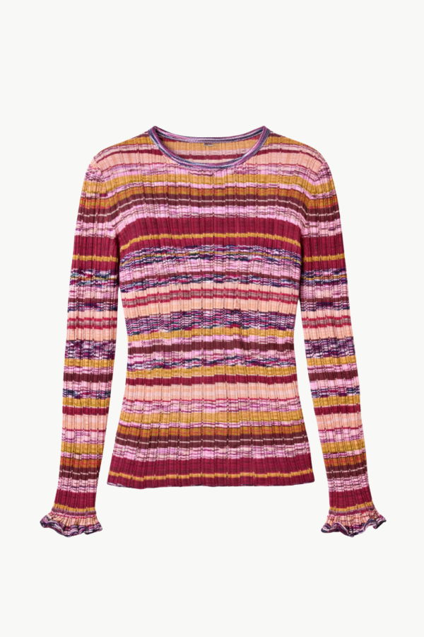 Ulla Johnson Maci Long Sleeve Knit Pullover - Prism