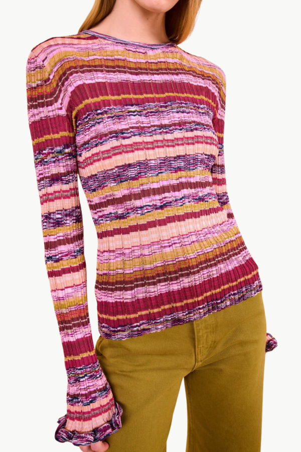 Ulla Johnson Maci Long Sleeve Knit Pullover - Prism