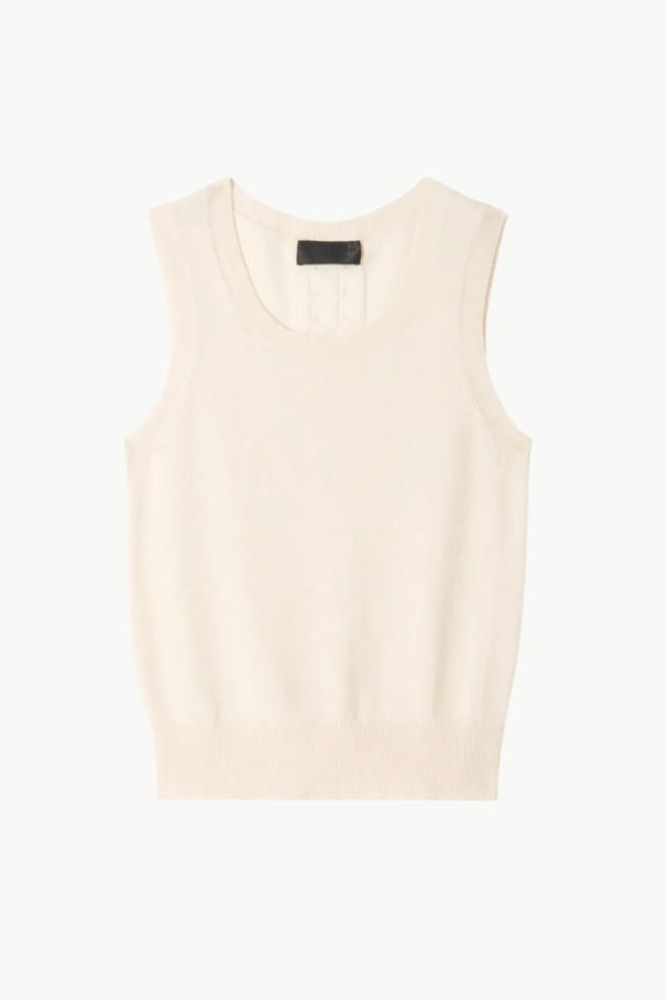 Nili Lotan May Sweater Tank - Ivory